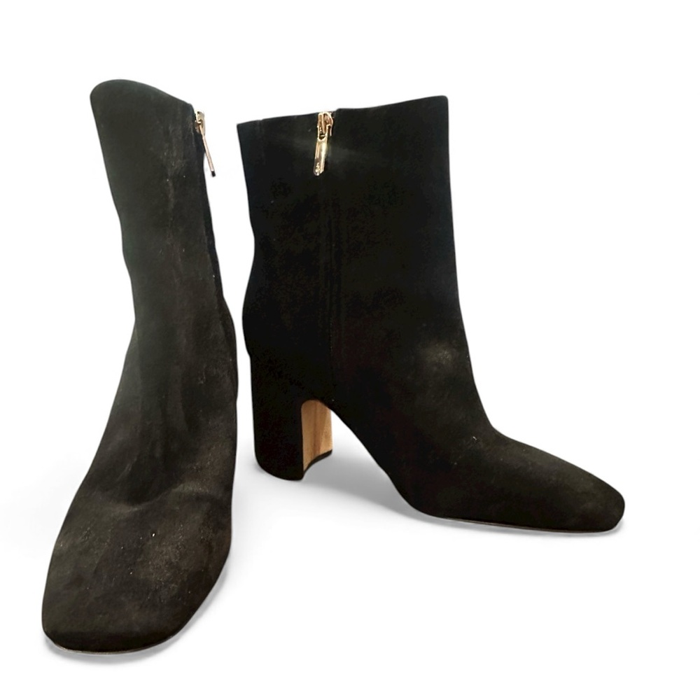 NEW Sam Edelman FAWN black suede boots US 9 EUR 40